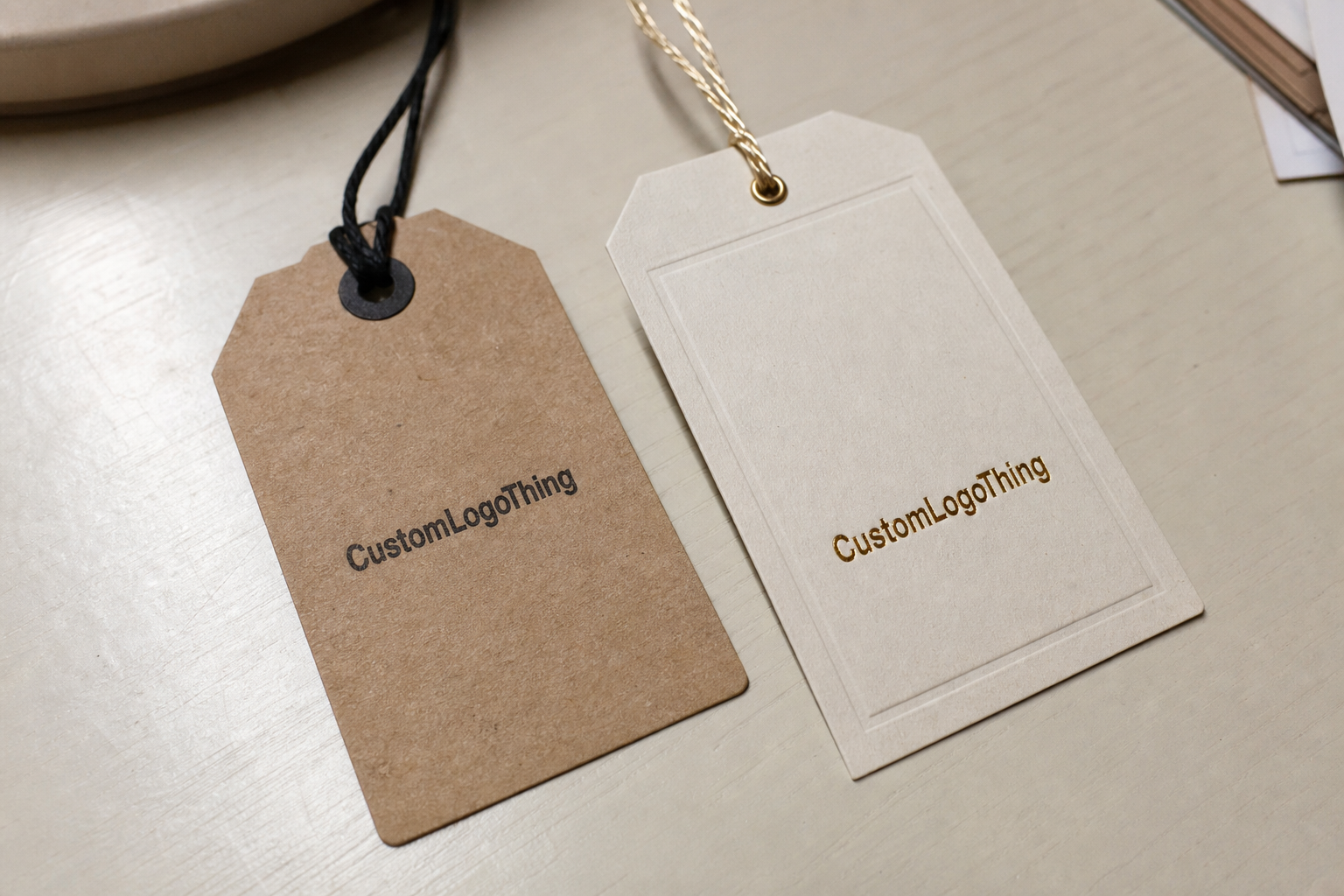 Buy Printed Hang Tags for Coffee Roasters: Eco Materials