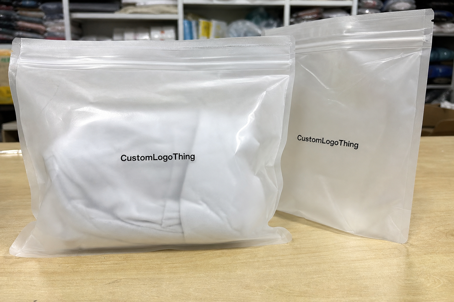 Ecommerce Frosted Zipper Bags: Print Method Comparison