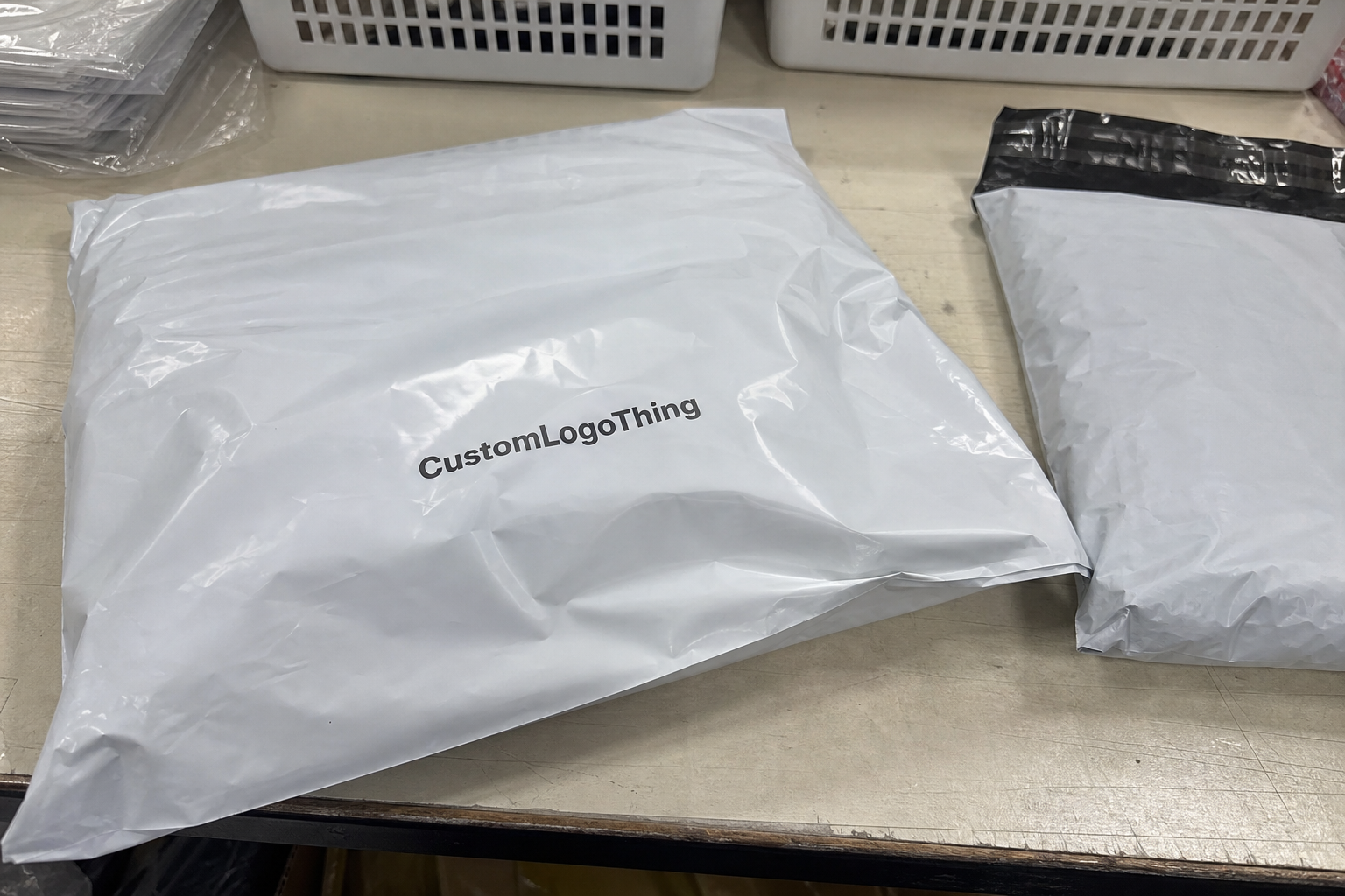 Event Merch Custom Poly Mailer Bags Wholesale Order Planning