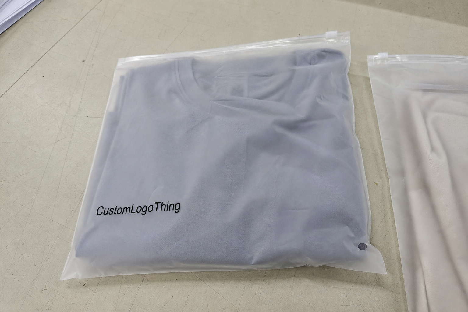 Retail Launch Frosted Zipper Plastic Bags Factory Quote