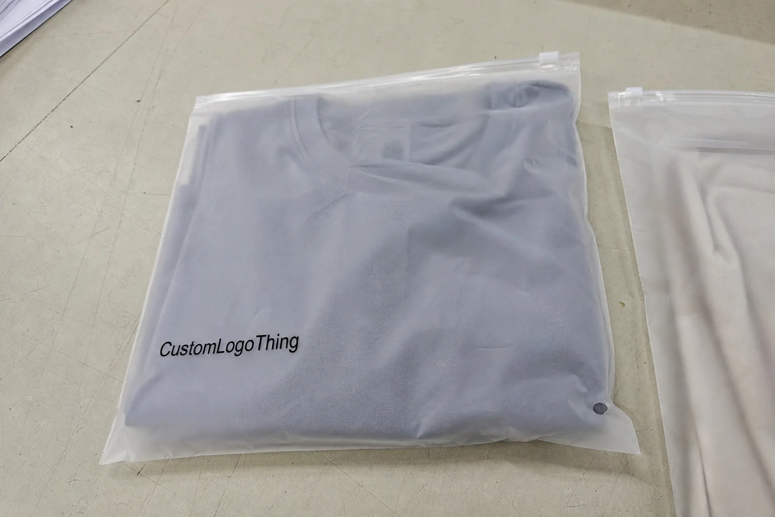 Retail Launch Frosted Zipper Plastic Bags Factory Quote