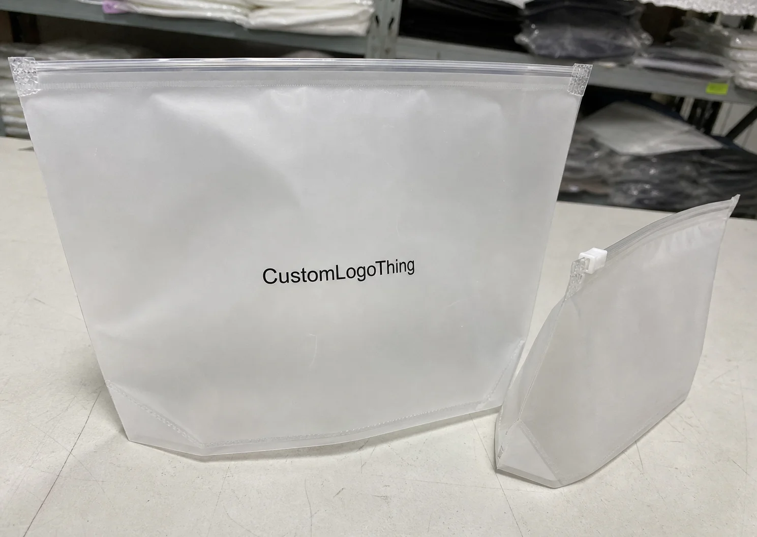 Hotel Retail Frosted Zipper Plastic Bags Factory Quote Guide