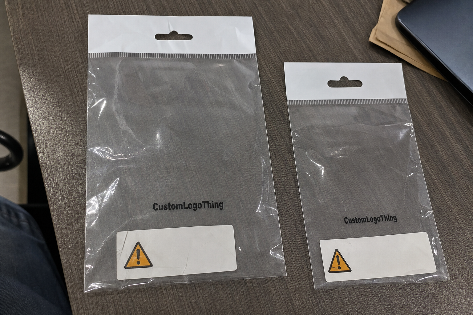 Event Merch Teams: OPP Header Bags Warning Label Guide