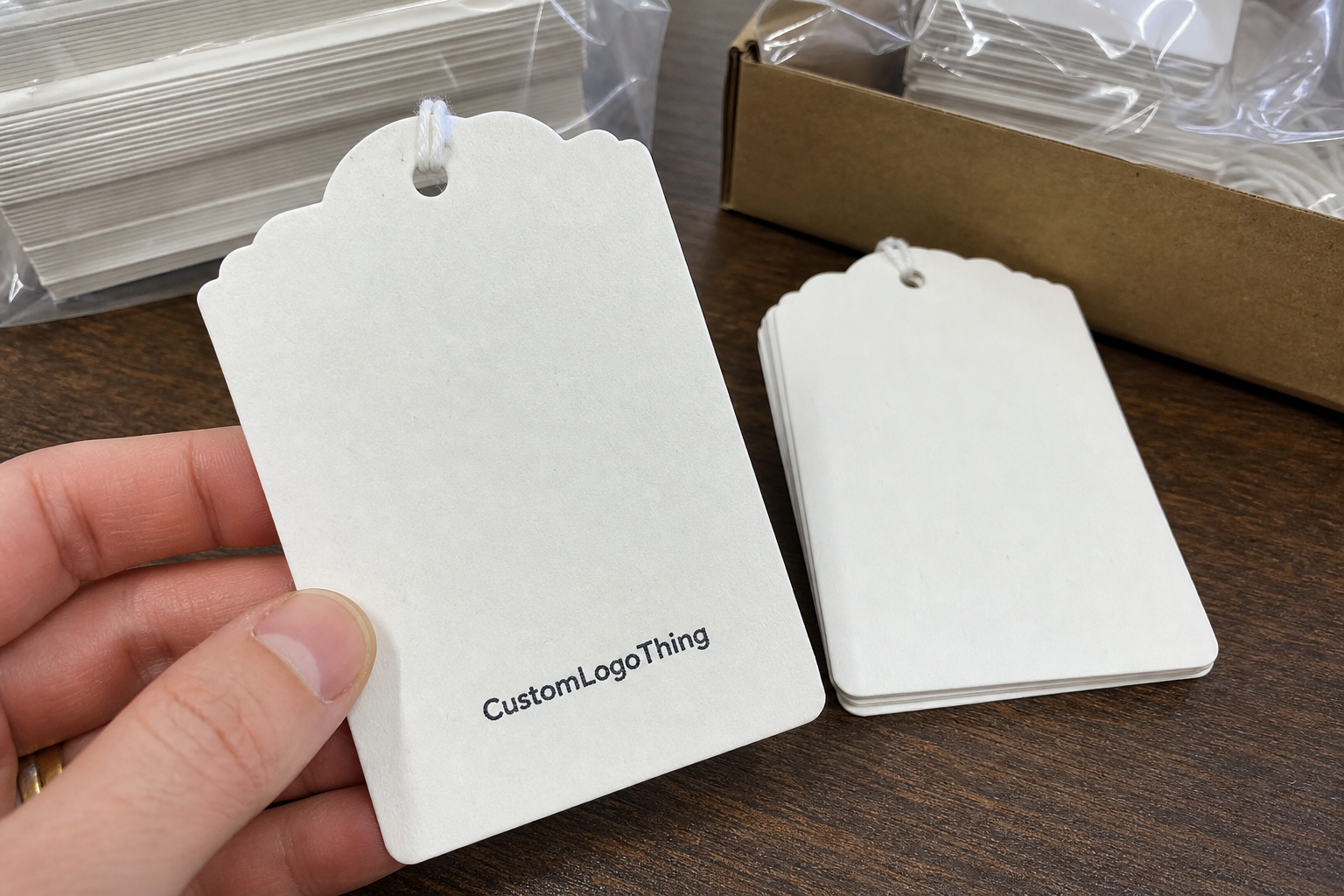 Printed Hang Tags for Ecommerce Fulfillment Reorder Planning