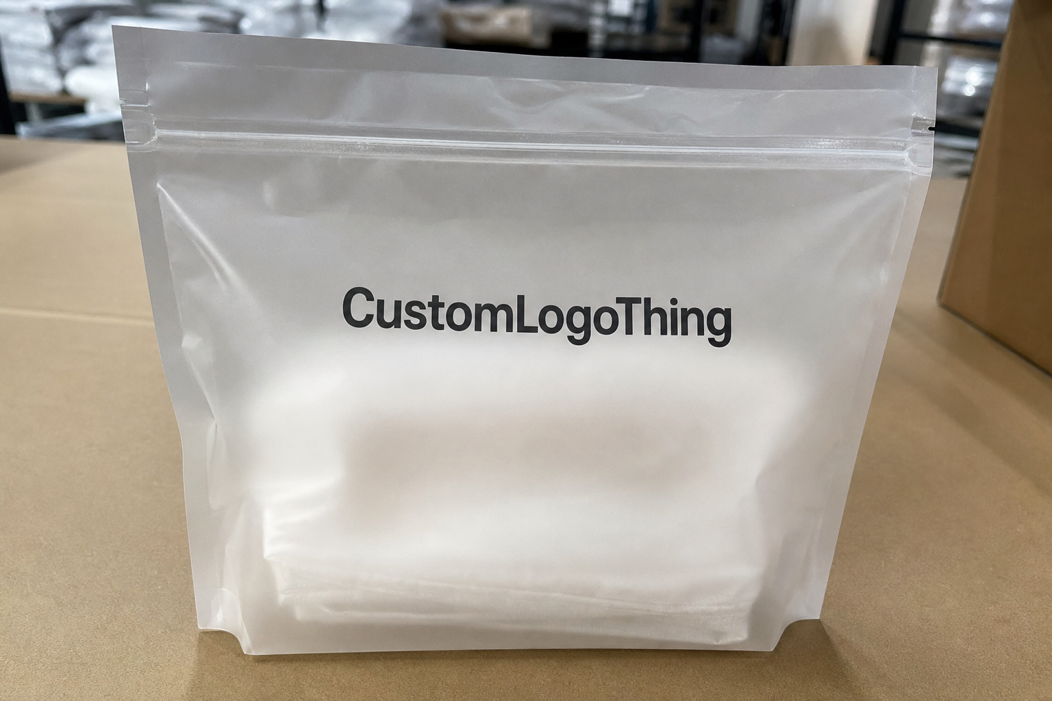 Retail Launch Frosted Zipper Bag Logo Placement Tips