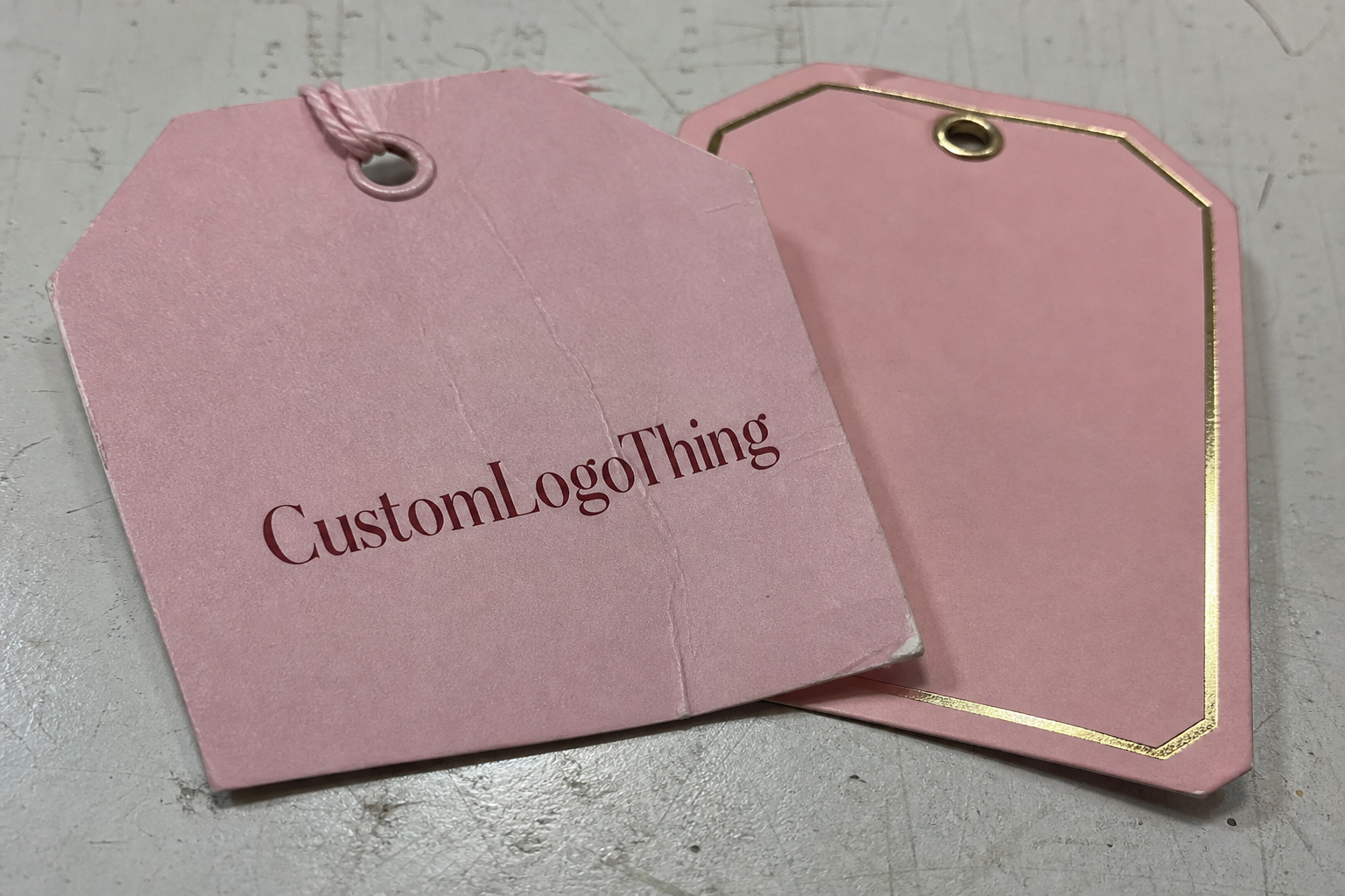 Printed Hang Tags for Cosmetics Brands Shipping Durability