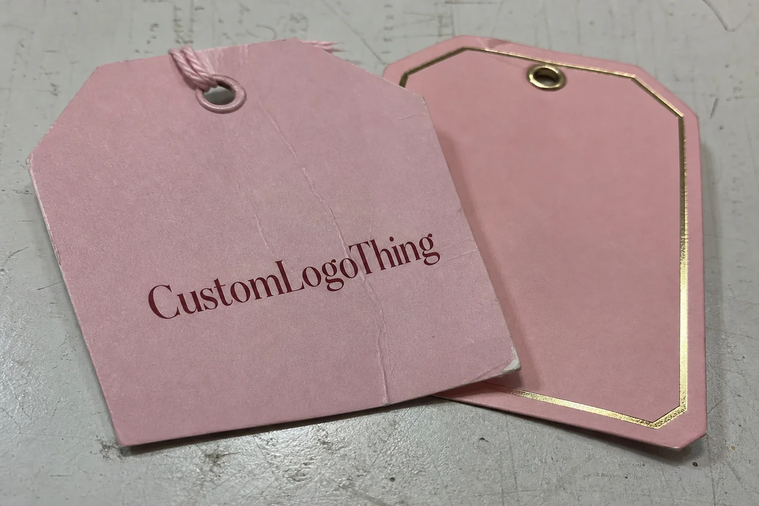 Why printed hang tags fail in shipping—and what that costs brands - CustomLogoThing packaging example