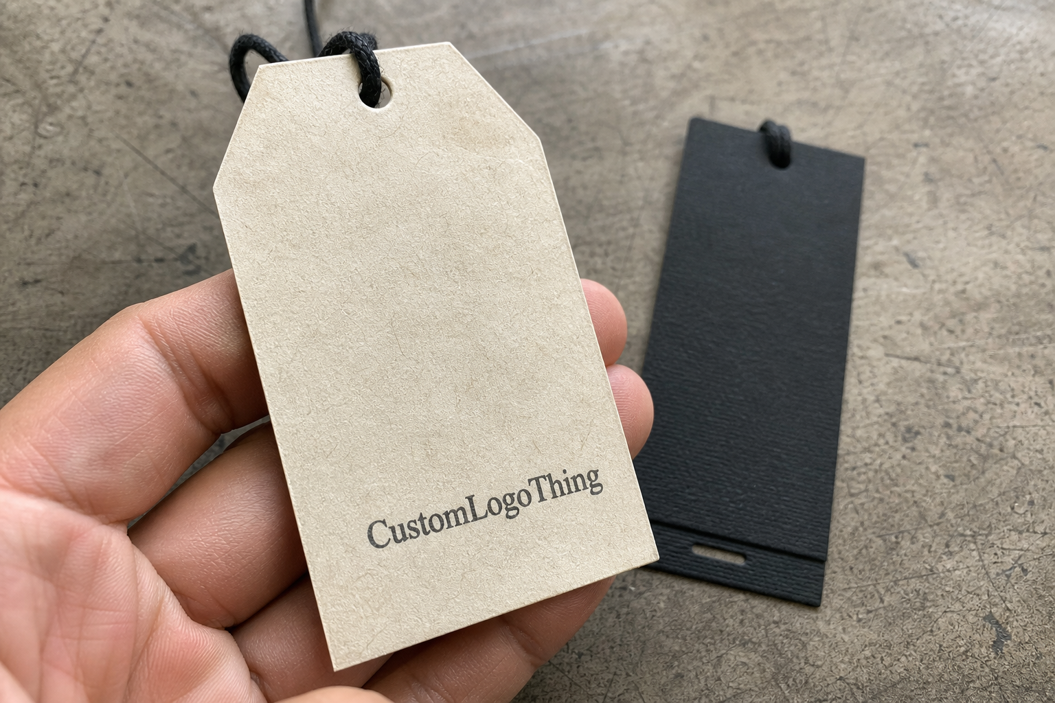 Why Etsy custom clothing tags matter more than most sellers expect - CustomLogoThing packaging example