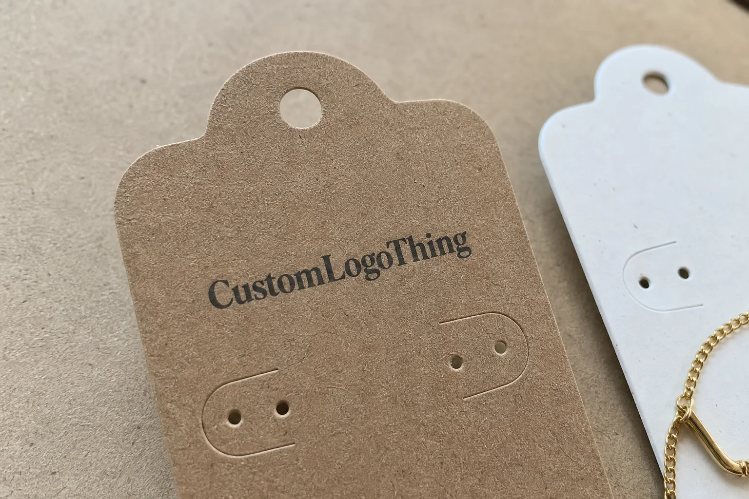Why printed hang tags get judged before the jewelry does - CustomLogoThing packaging example