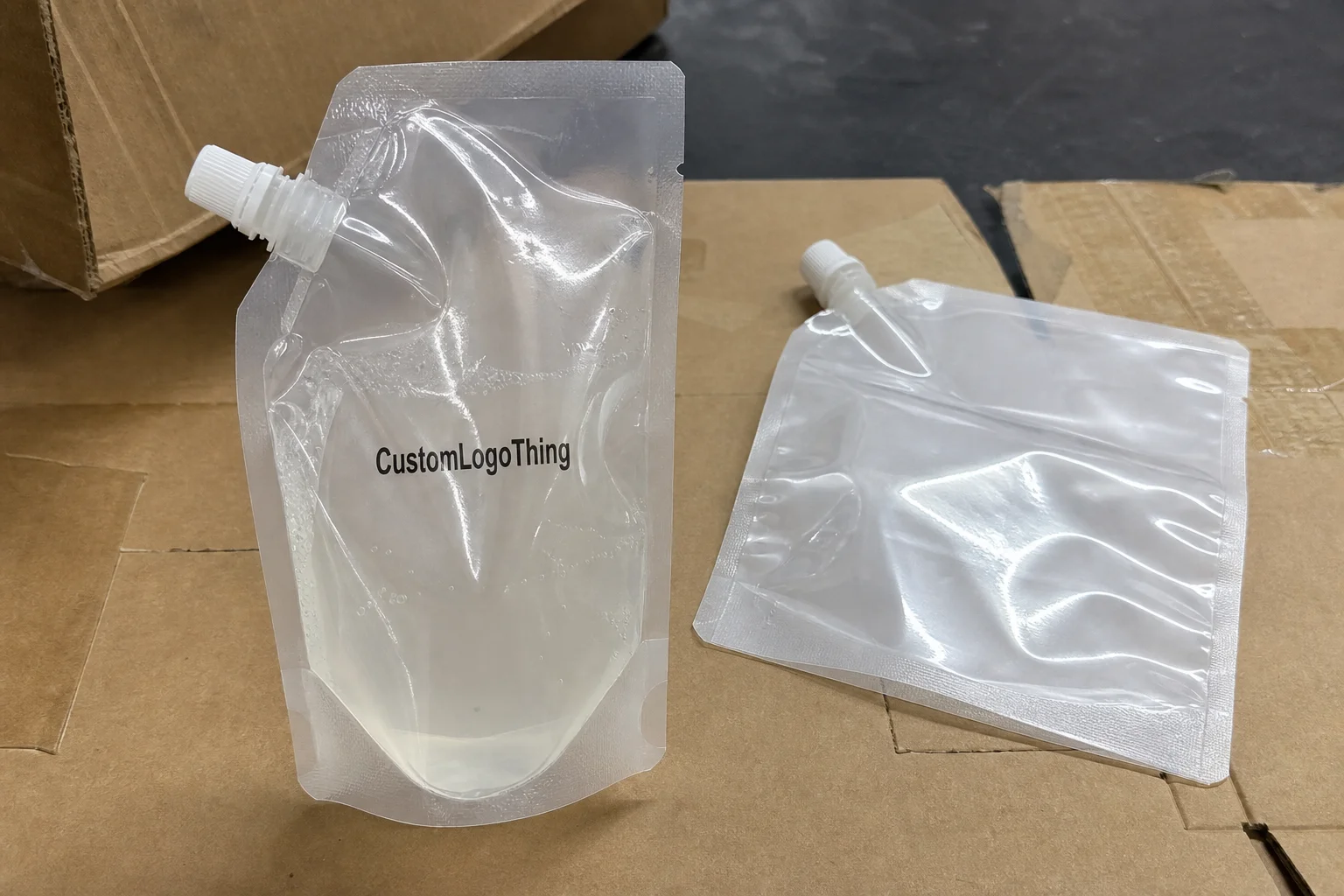 Cosmetics Refill Plastic Bags Carton Packing Guide