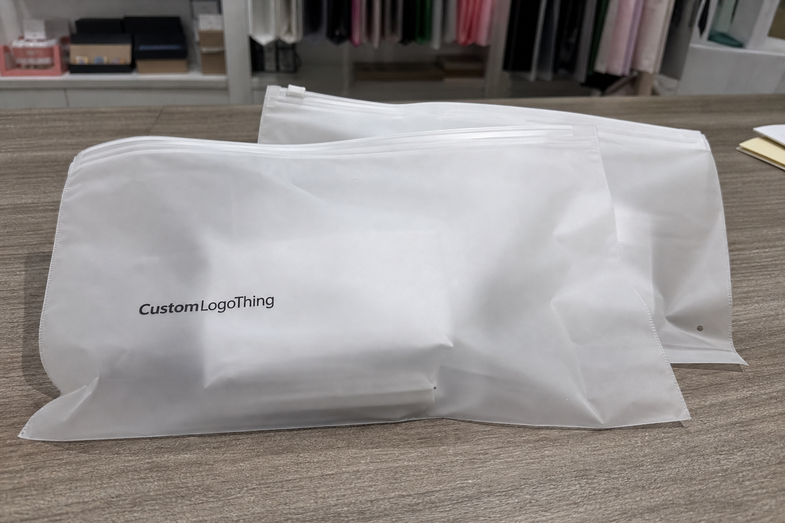 Subscription Frosted Zipper Bags Packaging Insert Checklist