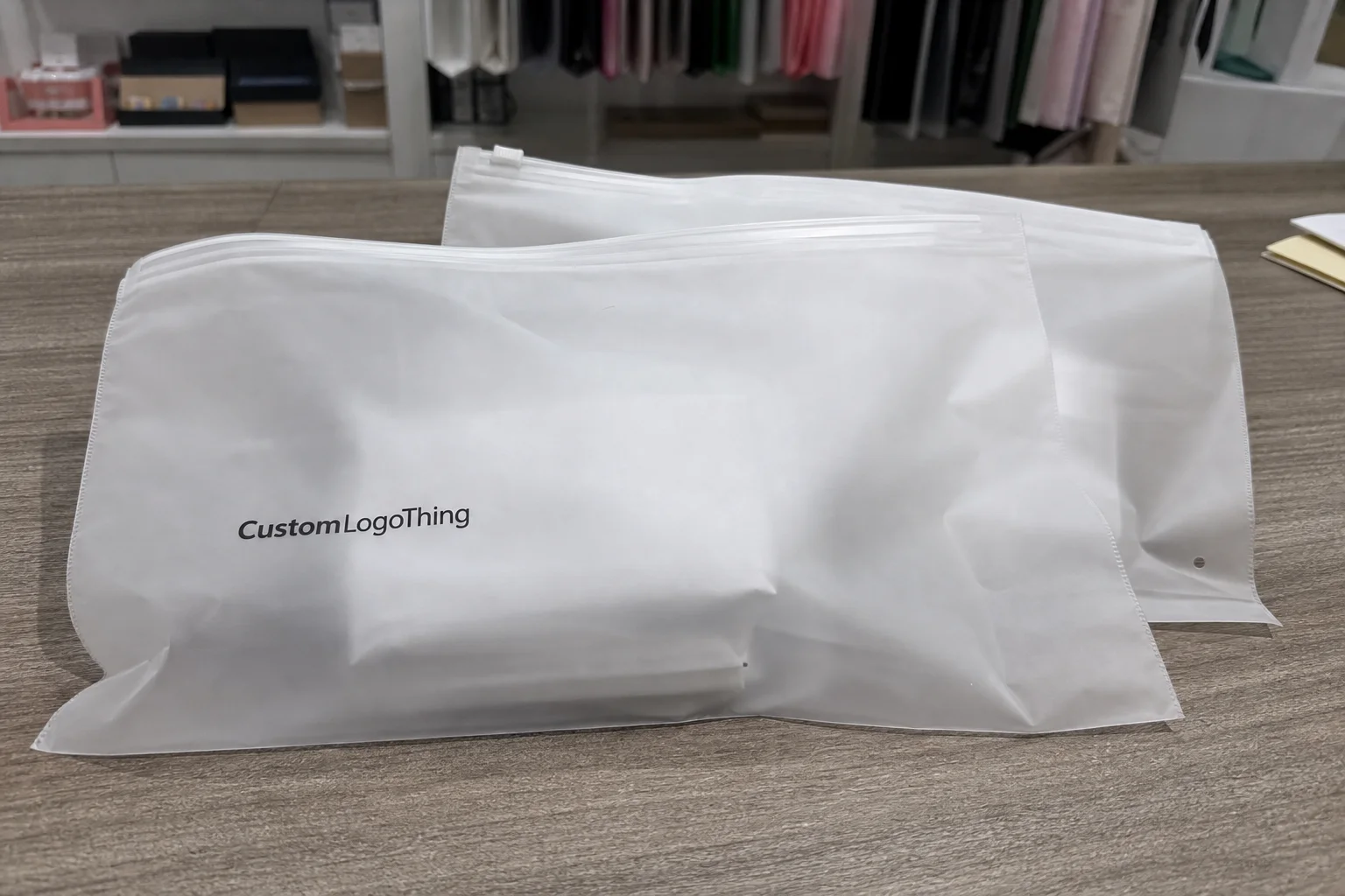 Subscription Frosted Zipper Bags Packaging Insert Checklist