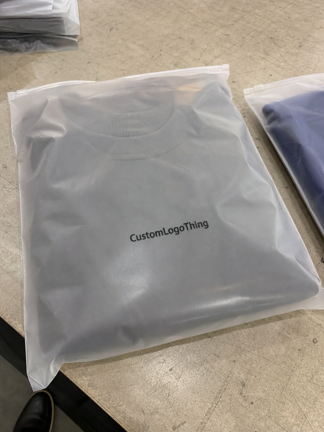 Frosted Garment Bags Low MOQ Custom Order for Brands