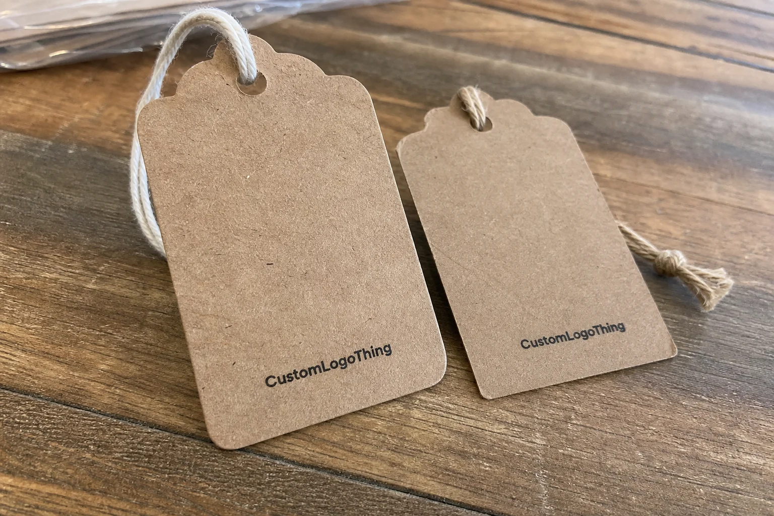Branded hang tags for bakery packaging sustainable material options: why they matter - CustomLogoThing packaging example