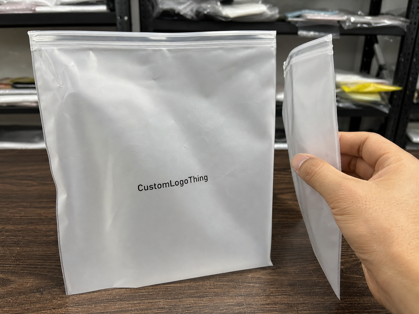 Chocolate Frosted Zipper Bags Bulk Order Planning