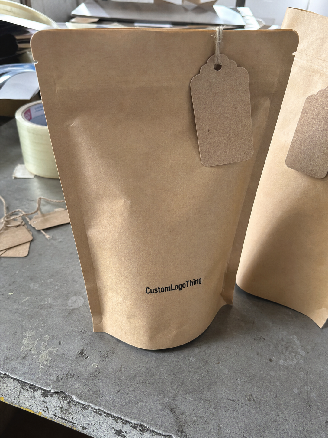 Branded Hang Tags for Coffee Roasters: Reorder Planning