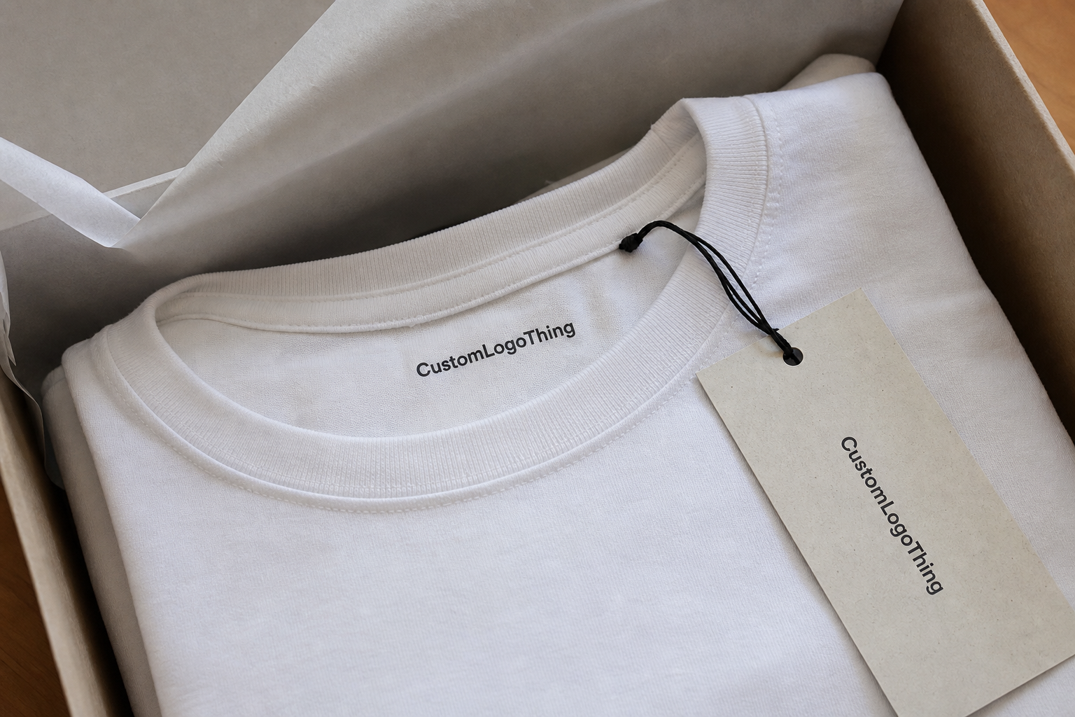 Order Heat Transfer Neck Labels Low MOQ for Apparel