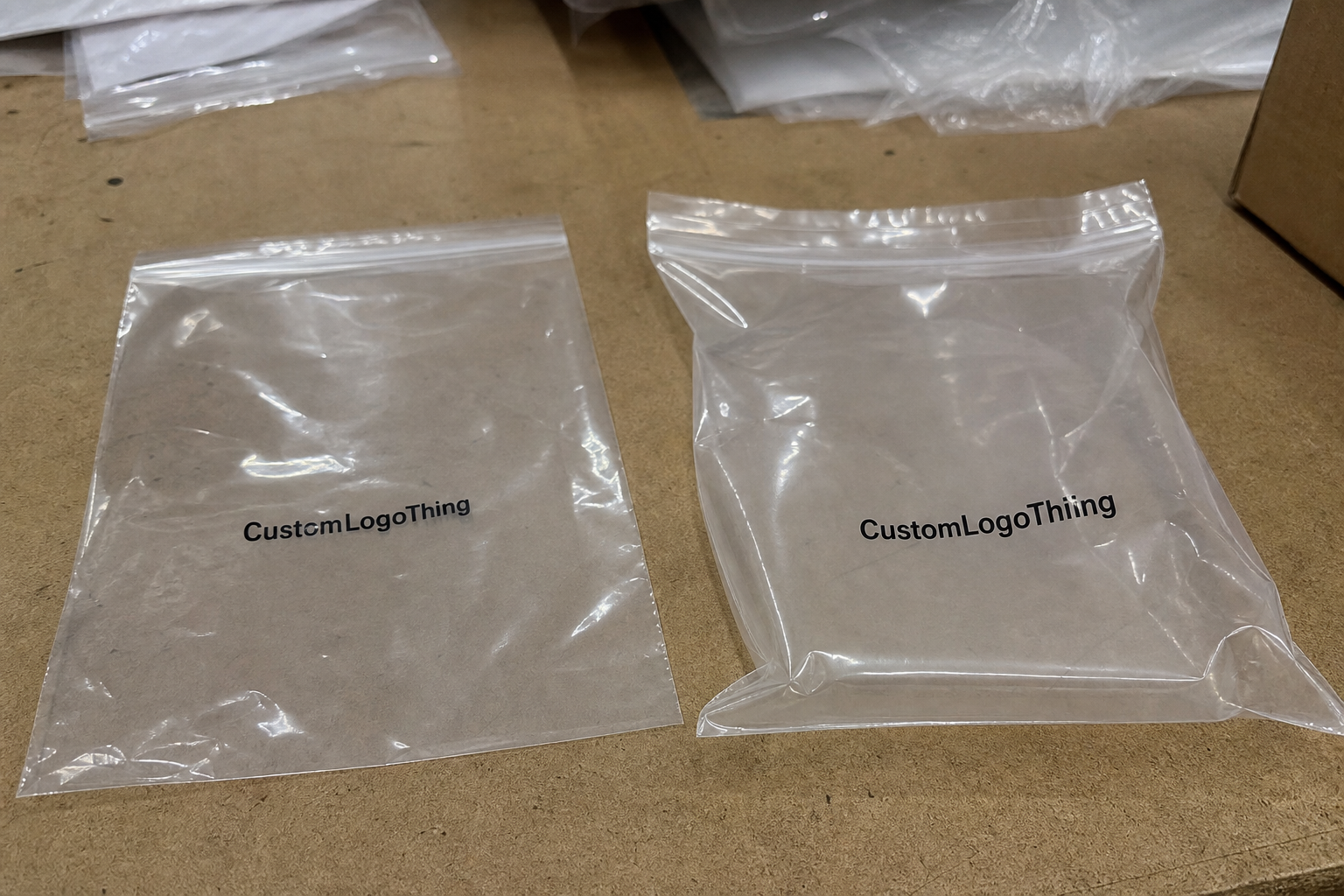 Order Recyclable Poly Bags Wholesale Custom Logo Printing