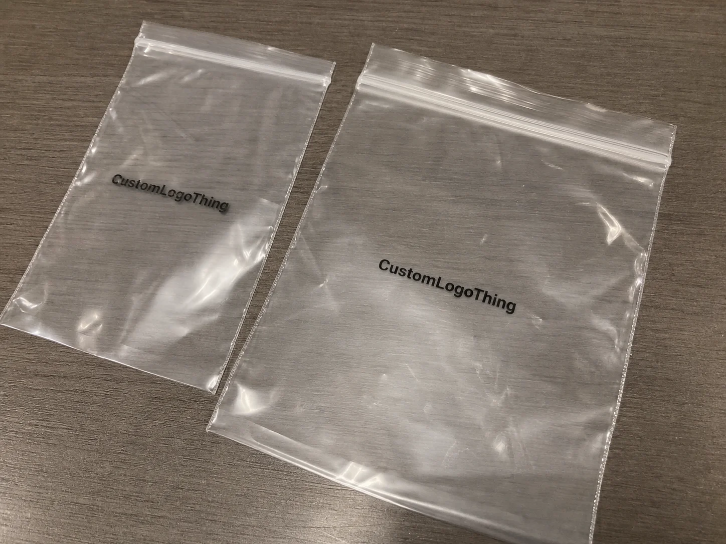 Frosted Zipper Poly Bags for Apparel Brands: Material Match
