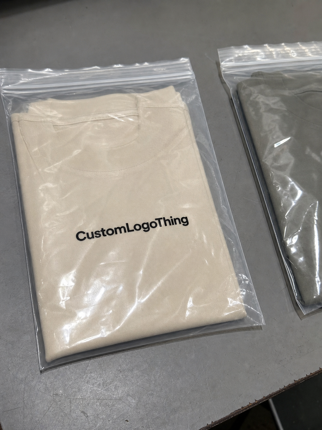Clear Resealable Poly Bags for Apparel Brands