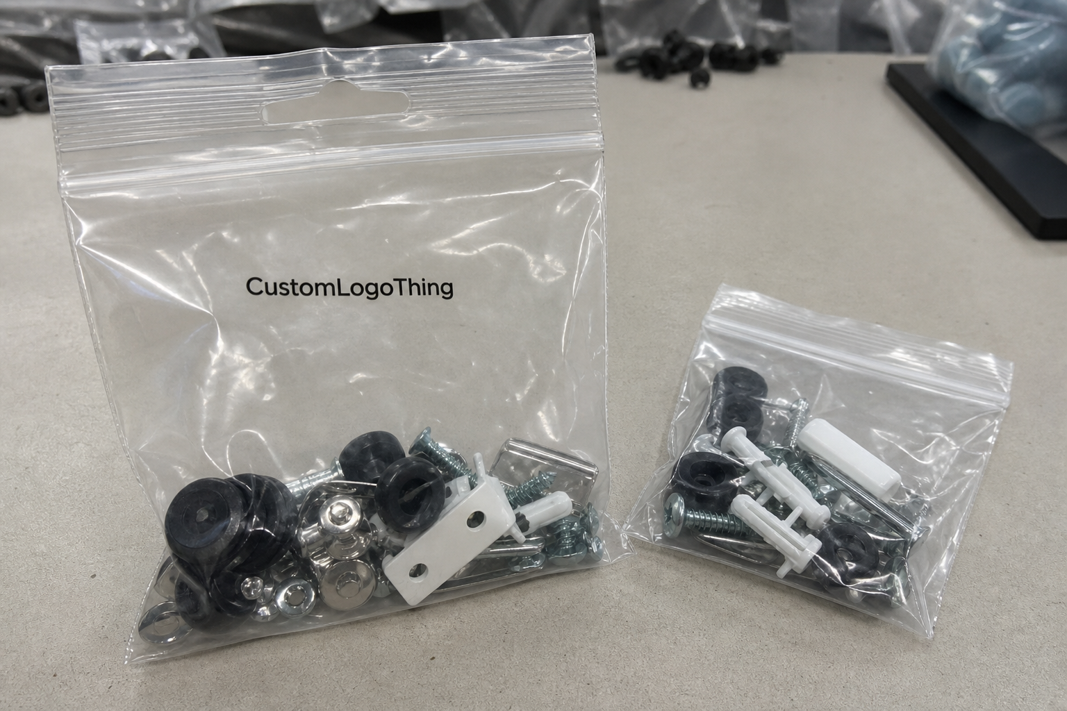 Clear Resealable Poly Bags for Corporate Buyers