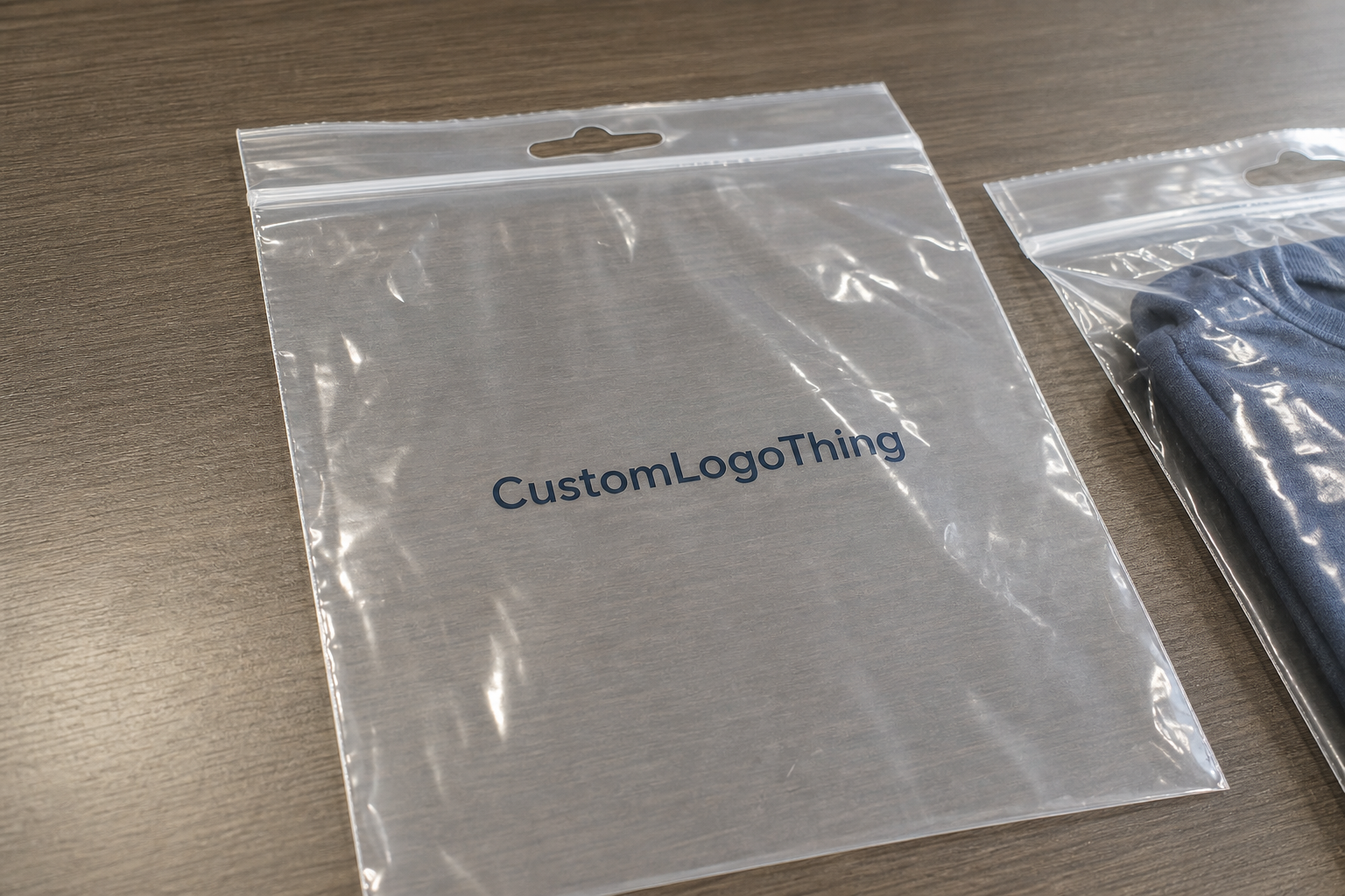 Clear Resealable Poly Bags for Campus Bookstores