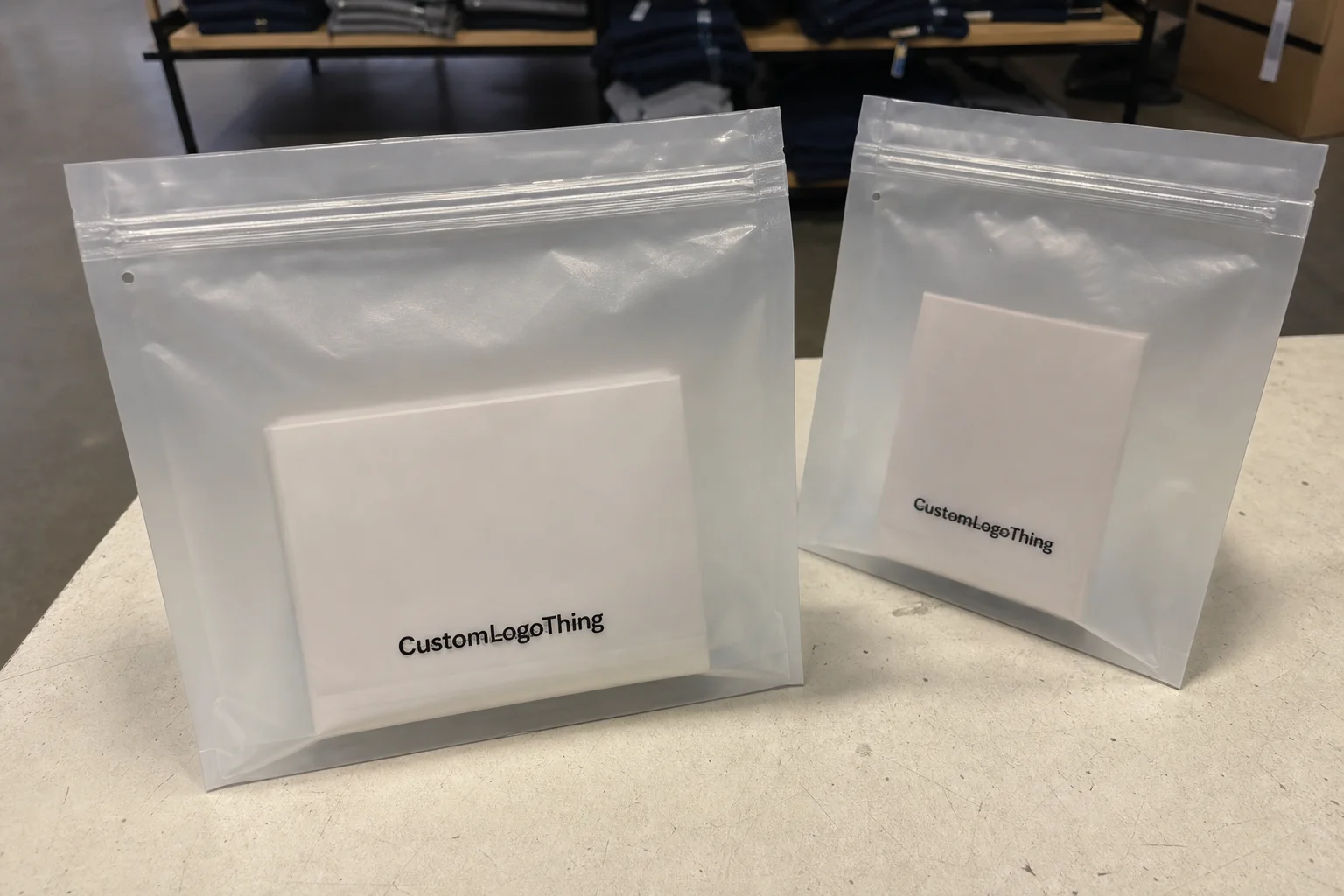 Frosted Zipper Bags Wholesale Private Label for Brands