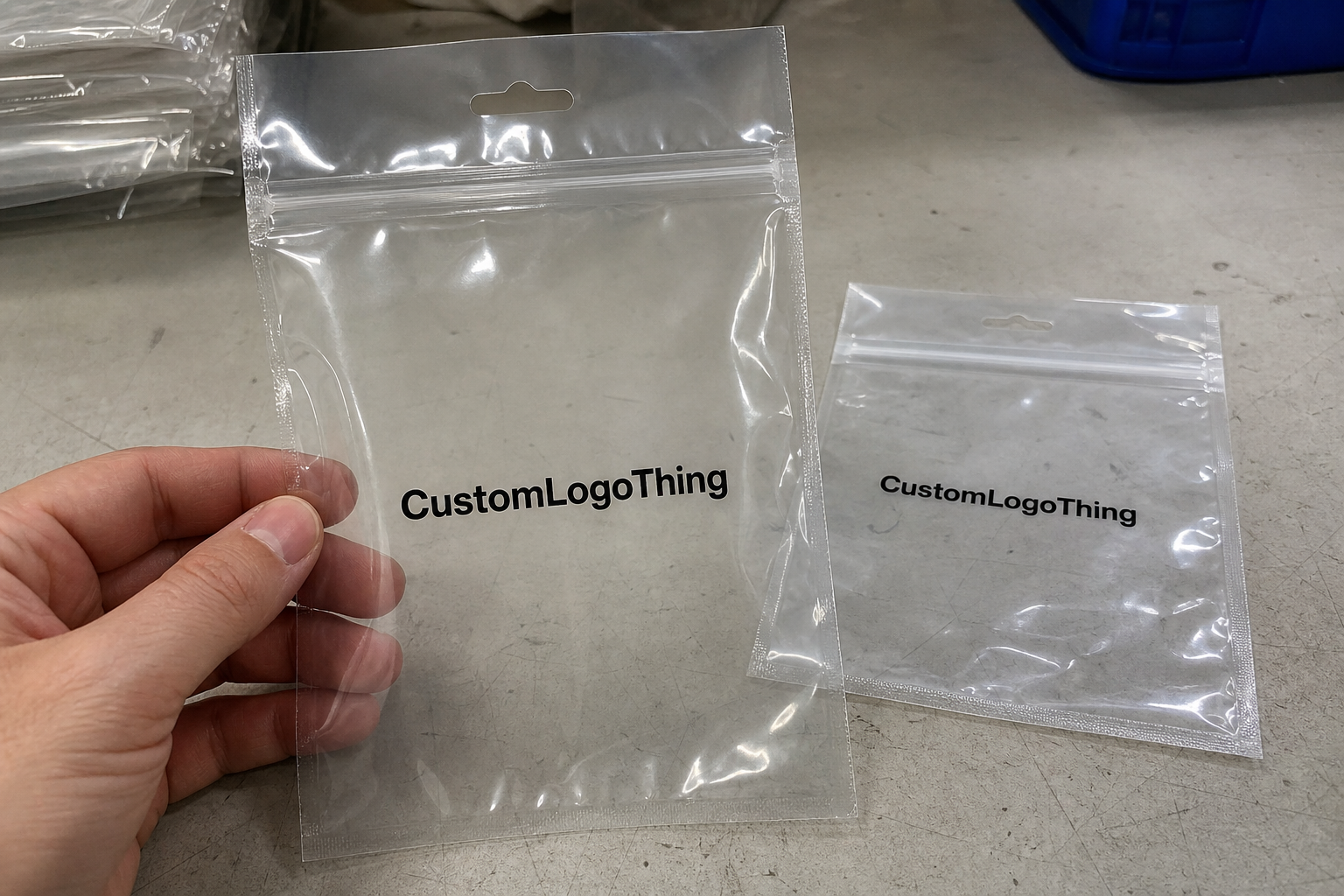 Clear Resealable Poly Bags for Startup Brands: MOQ Planning