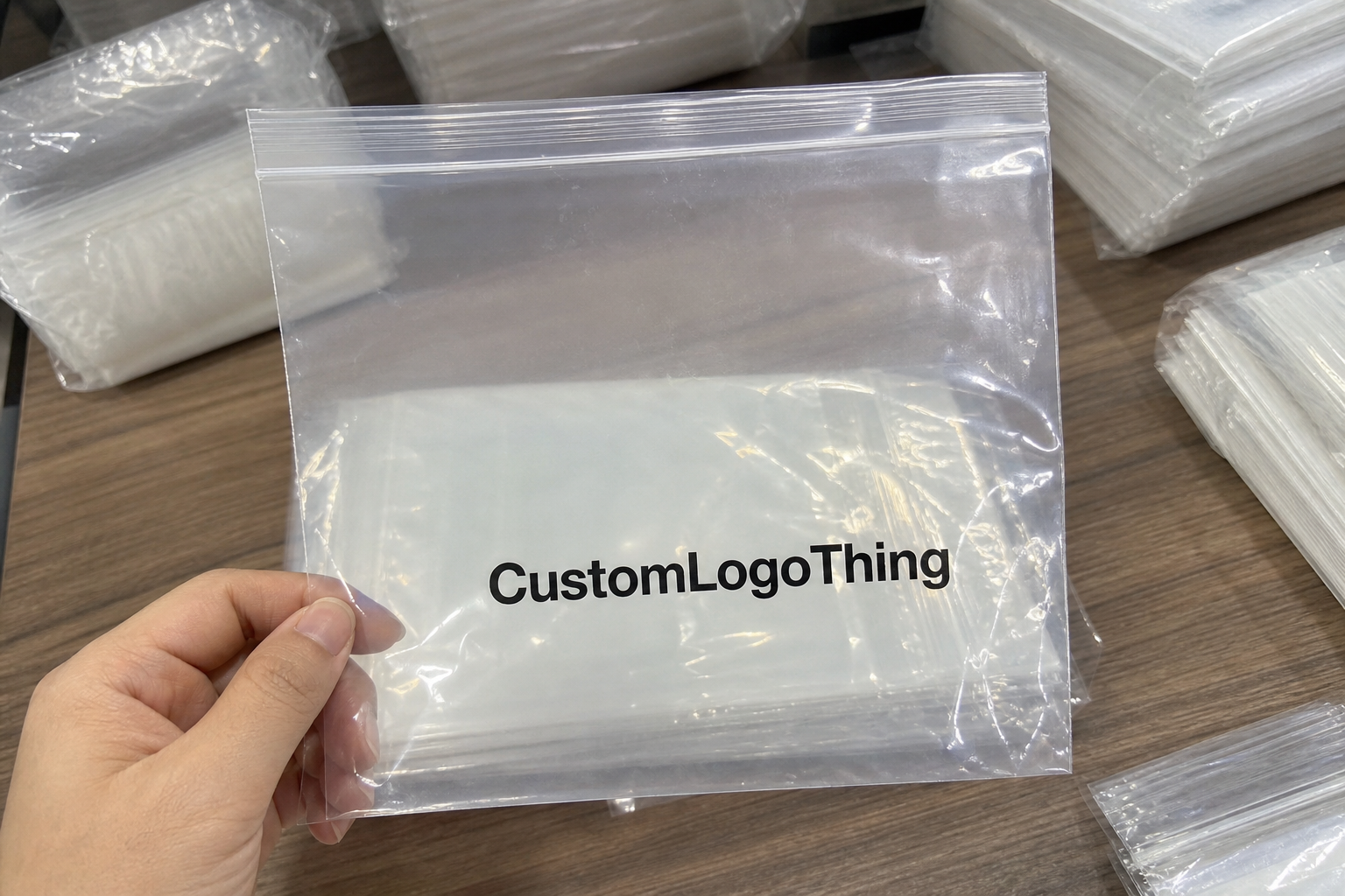 Printed Zip Lock Bags With Logo Quote for Bulk Orders