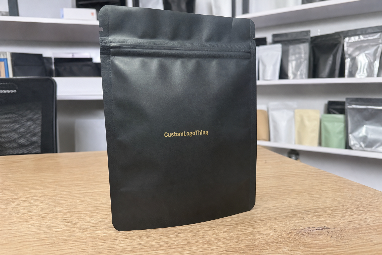 Why matte zipper bags can change shelf appeal and margin fast - CustomLogoThing packaging example