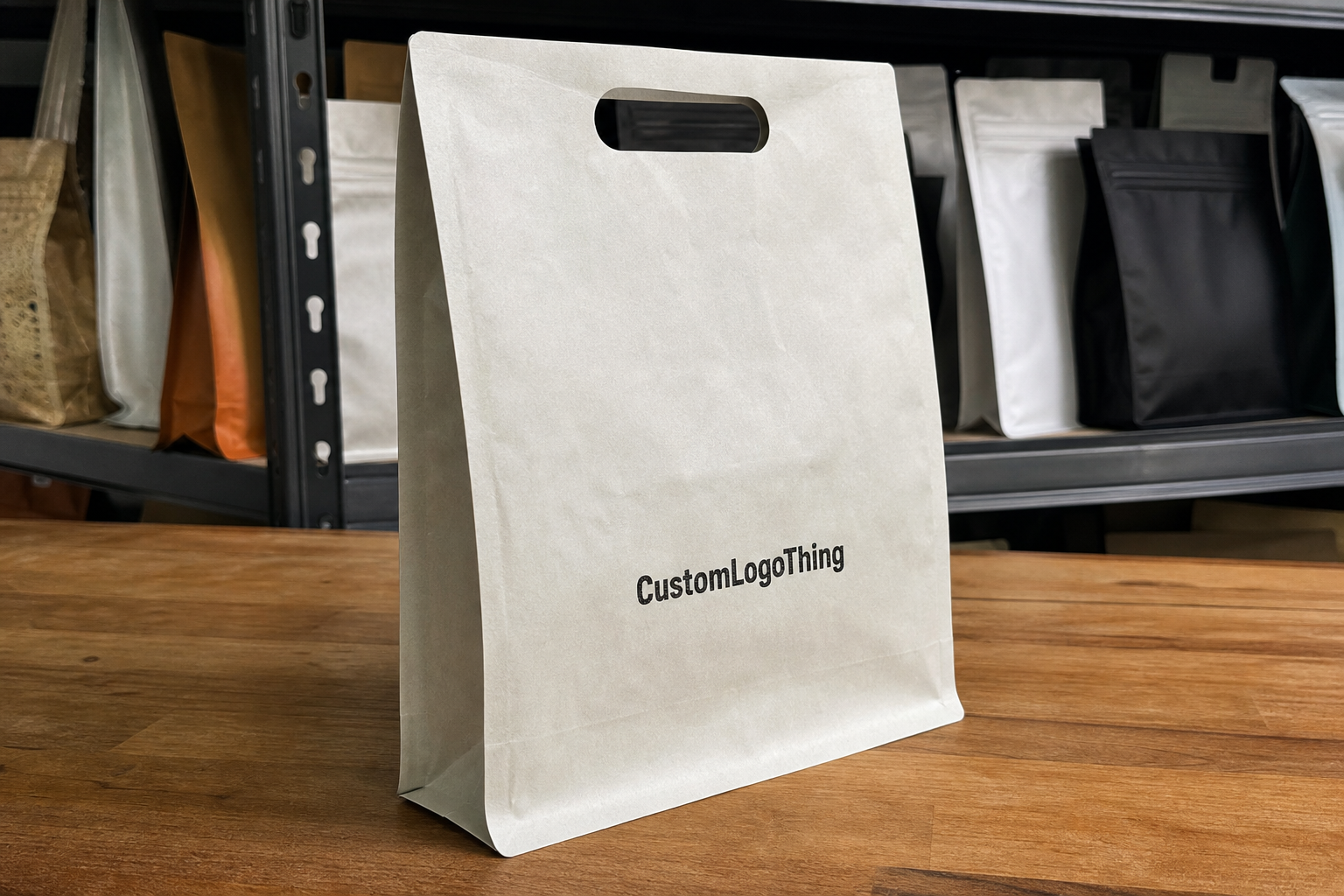 Die Cut Handle Bags for Coffee Brands: MOQ Planning