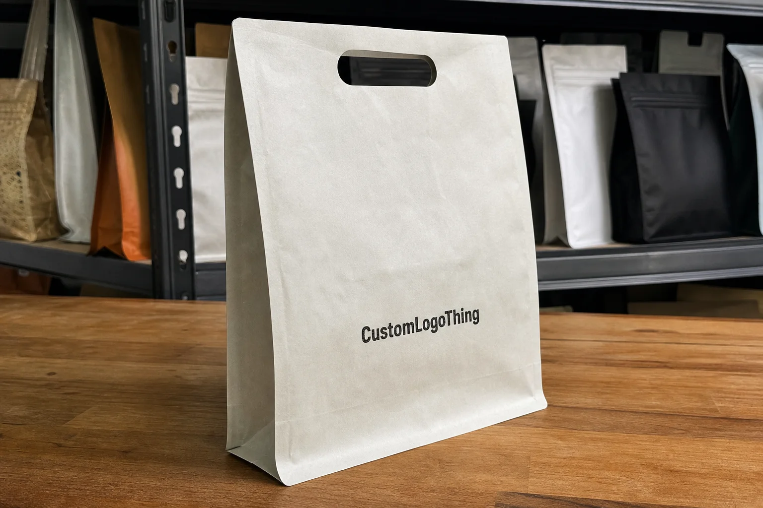 Die Cut Handle Bags for Coffee Brands: MOQ Planning