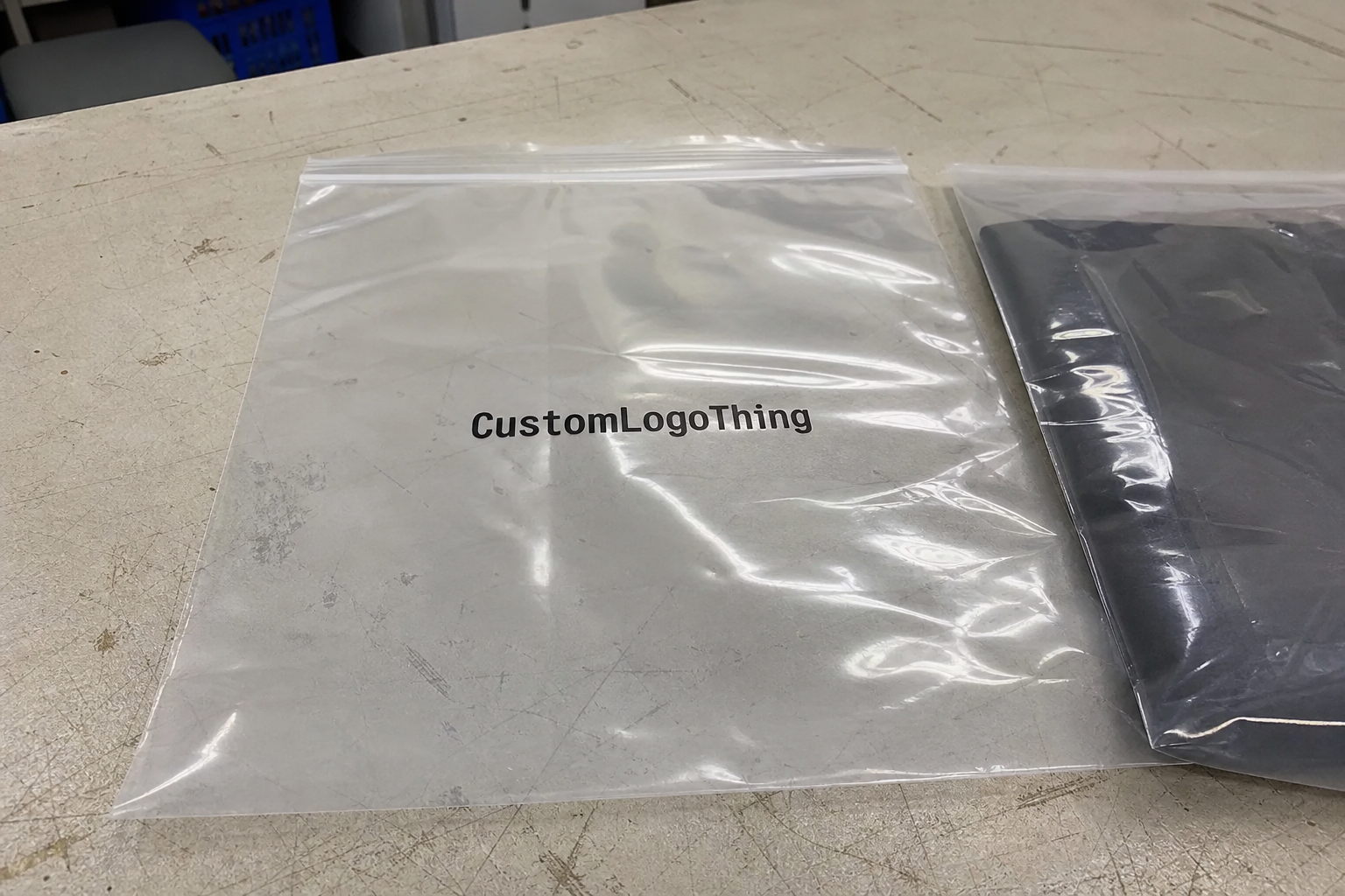 garment poly bags for event teams seasonal buying plan - CustomLogoThing product photo