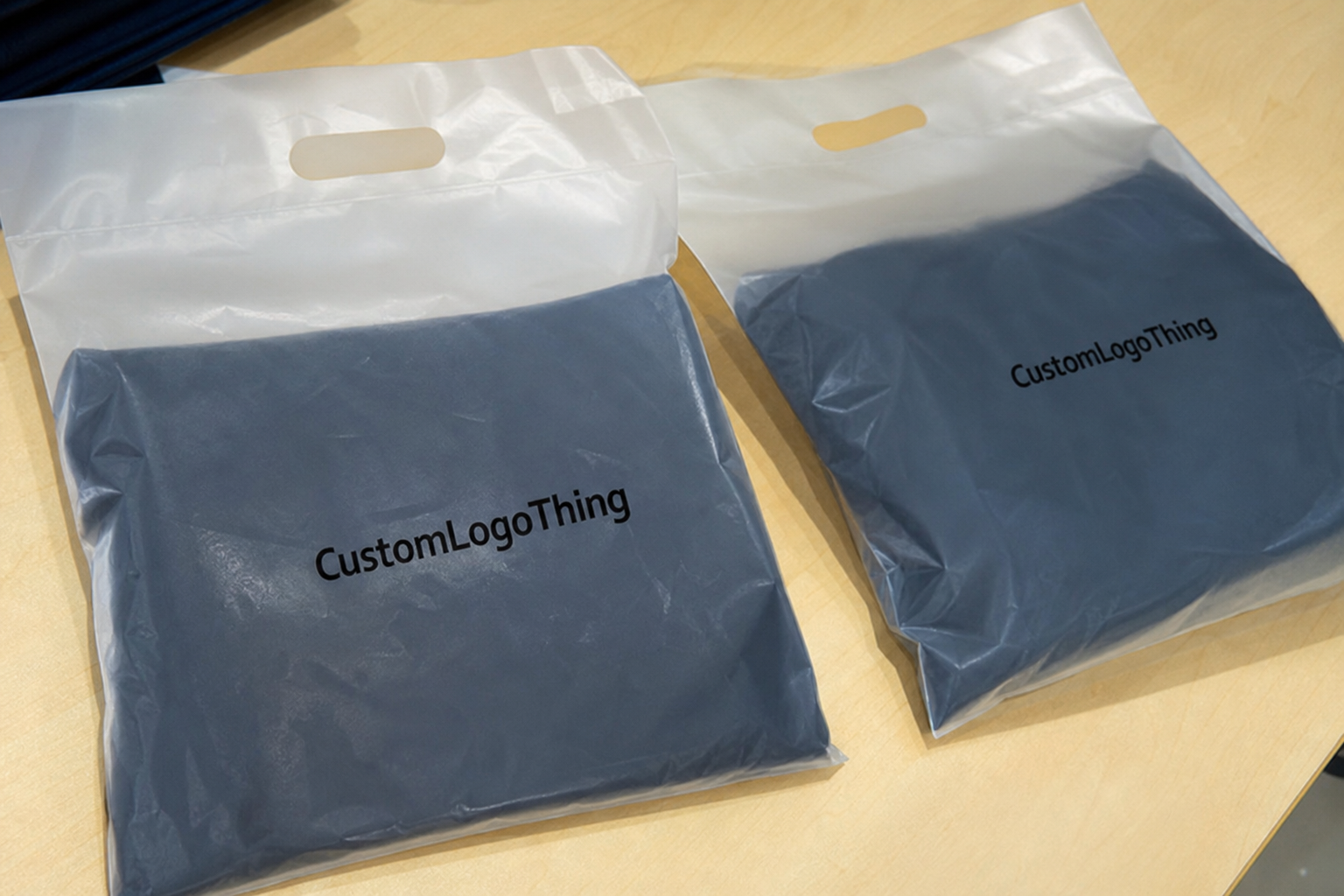 Garment Poly Bags for Hotel Groups: Print Placement Guide