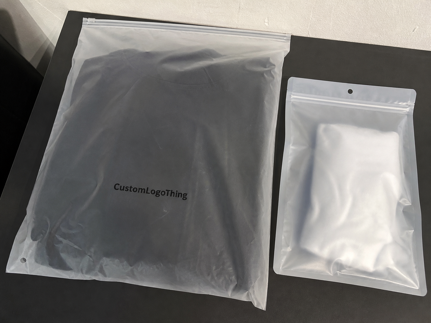 garment poly bags for streetwear labels supplier quote checklist - CustomLogoThing product photo