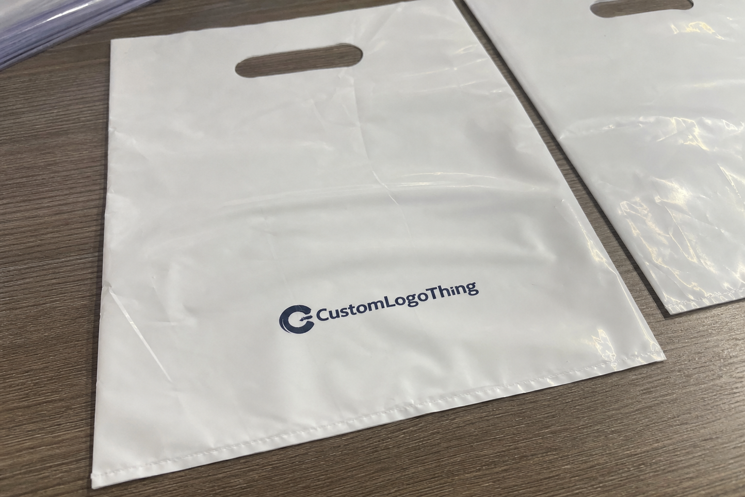 Custom Plastic Shopping Bags Wholesale for Bulk Orders