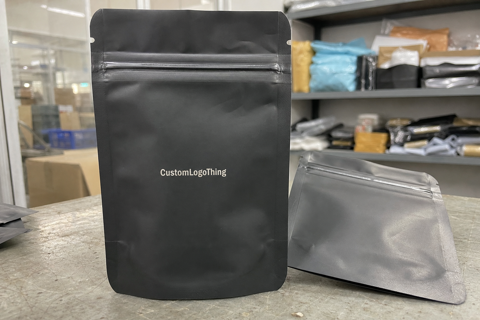 Private Label Buyer Matte Zipper Bags Unit Cost Breakdown