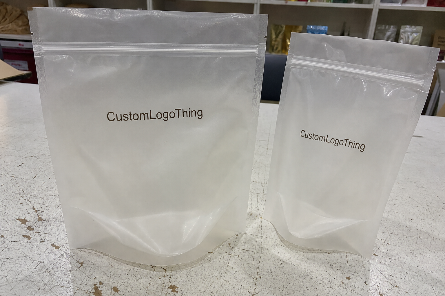 Bakery Frosted Zipper Bags Packaging Insert Checklist
