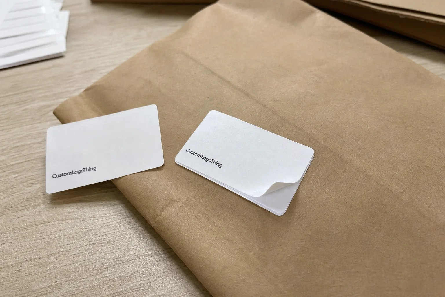 Why staples custom return address labels matter on clothing mailers - CustomLogoThing packaging example