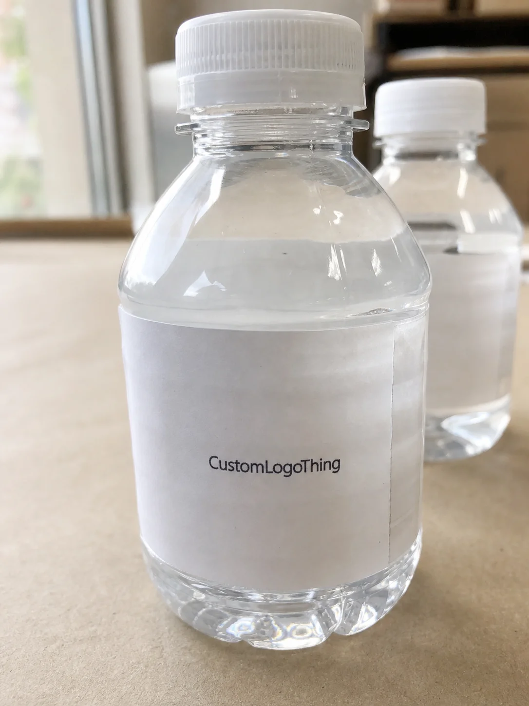 Custom Mini Water Bottle Labels That Fit and Print Cleanly