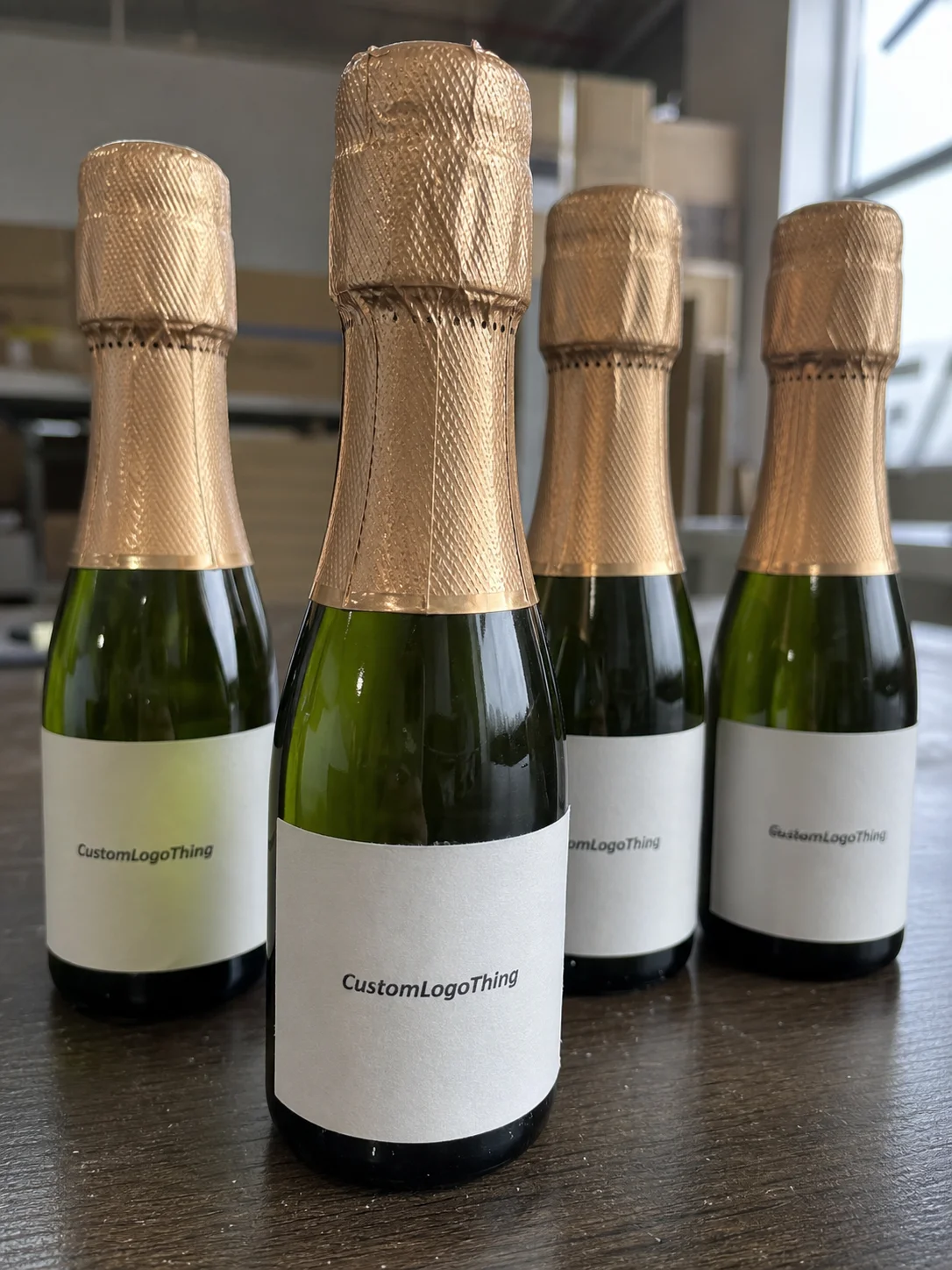Custom Mini Champagne Bottle Labels: Buyer's Guide