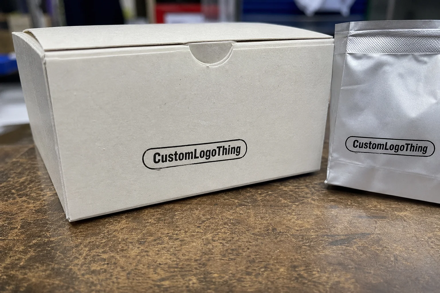 What Custom Cut Labels Are and Why They Matter - CustomLogoThing packaging example