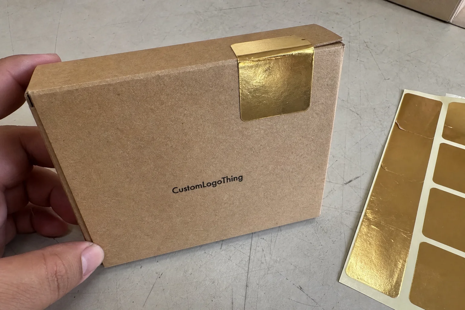 Gold Foil Labels Custom: Order Premium Logo Labels