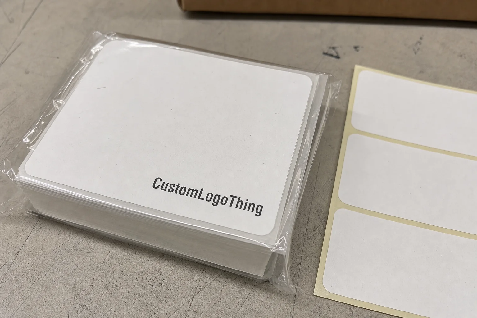 What custom address labels office depot buyers are really comparing - CustomLogoThing packaging example
