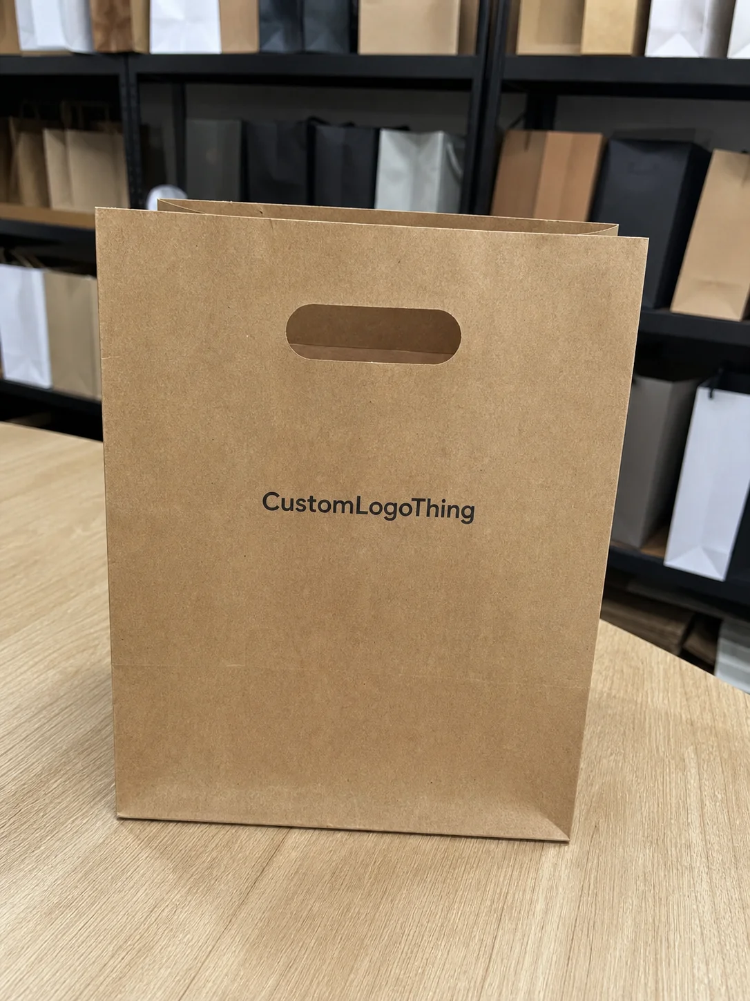 What Custom Shop Bags Do on the Sales Floor - CustomLogoThing packaging example