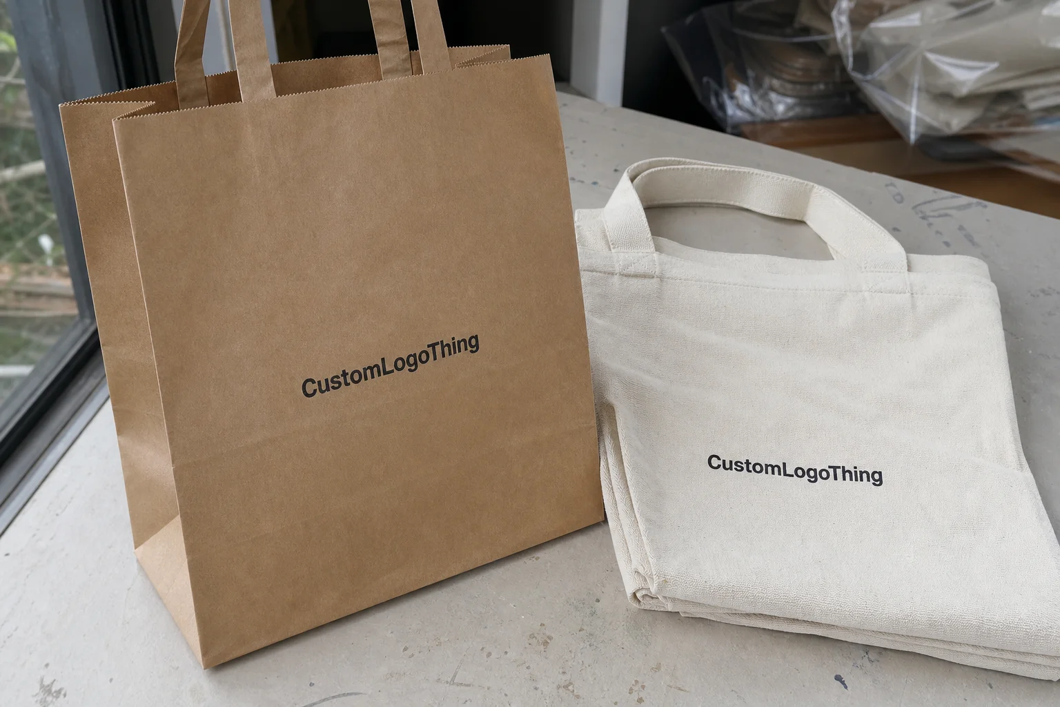 What Designer Printed Tote Bags Actually Are - CustomLogoThing packaging example