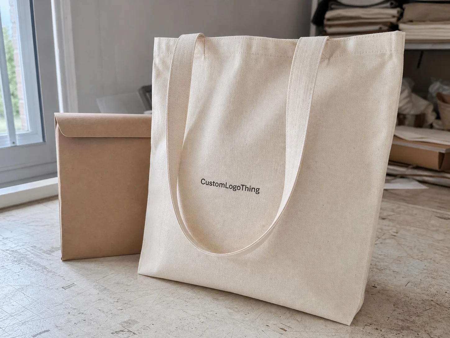 Why small tote orders still make economic sense - CustomLogoThing packaging example