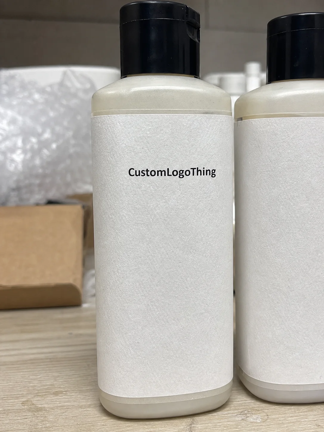 Custom Shampoo Labels: Order Durable Waterproof Labels