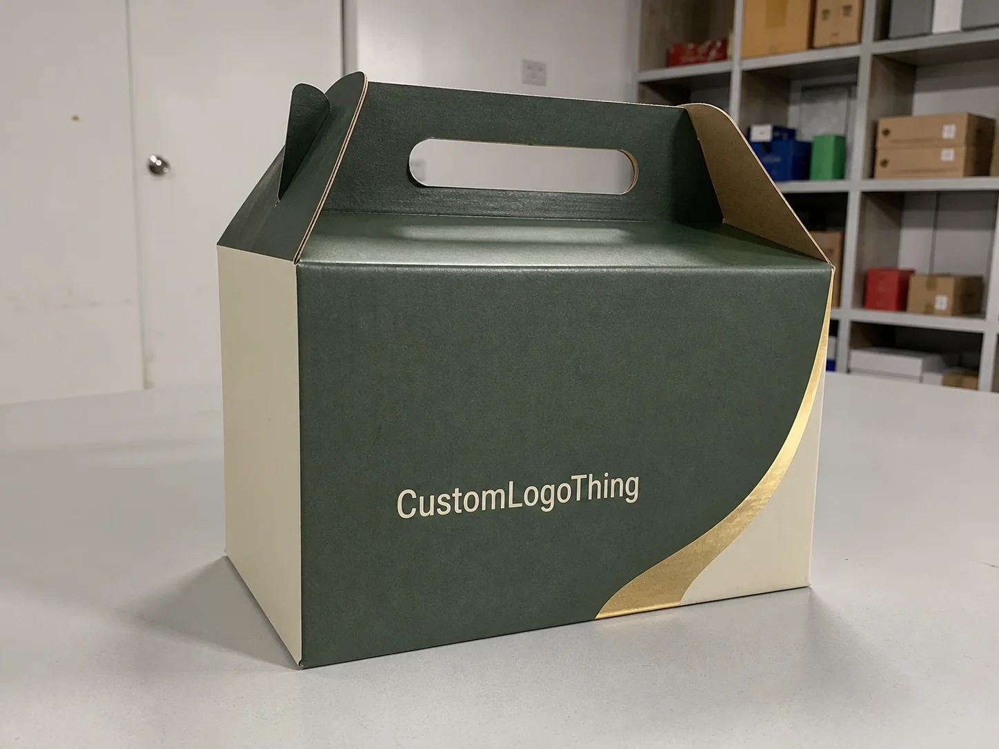 Why custom printed gable boxes punch above their size - CustomLogoThing packaging example