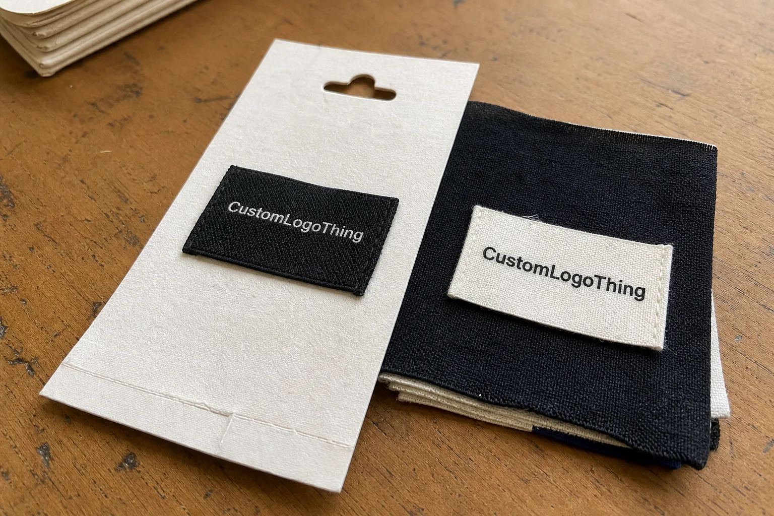 What Printed Cotton Labels Are and Why Brands Use Them - CustomLogoThing packaging example